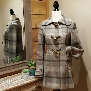 Banana Republic Plaid Coat
